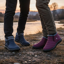 Lade das Bild in den Galerie-Viewer, Fusswohl - ergonomische & rutschfeste Komfort-Winterstiefel