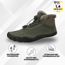 Lade das Bild in den Galerie-Viewer, OrthoThermo - schmerzlindernde, wasserabweisende & gefütterte Barfußschuhe