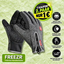 Lade das Bild in den Galerie-Viewer, FREEZR Thermo Handschuh - perfekt für jedes Abenteuer | 1-€ Aktion