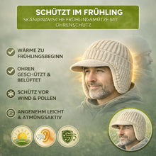 Lade das Bild in den Galerie-Viewer, Fjordwarm – Skandinavische Mütze mit Ohrenschutz