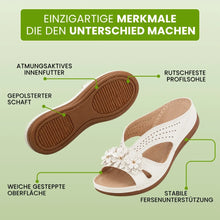 Lade das Bild in den Galerie-Viewer, FloraStep Komfort-Sandale mit Fußgewölbe-Stütze | Rutschfest & Federleicht