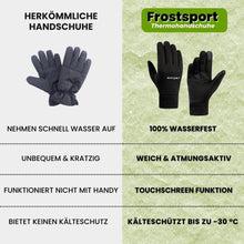 Lade das Bild in den Galerie-Viewer, Frostsport - Thermohandschuhe für jede Kälte
