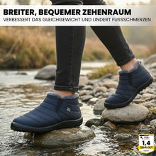 Lade das Bild in den Galerie-Viewer, Fusswohl - ergonomische & rutschfeste Komfort-Winterstiefel