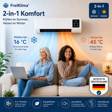 Lade das Bild in den Galerie-Viewer, AlpenKlima – Tragbare Klimaanlage & Heizung ohne Installation | 2-in-1 | Bis 51 m²