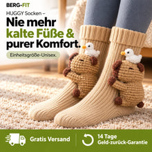 Lade das Bild in den Galerie-Viewer, HUGGY Socken – Nie mehr kalte Füße & purer Komfort - Einheitsgröße-Unisex 2026