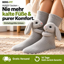 Lade das Bild in den Galerie-Viewer, HUGGY Socken – Nie mehr kalte Füße & purer Komfort - Einheitsgröße-Unisex 2026