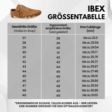 Lade das Bild in den Galerie-Viewer, Ibex - ergonomischer, schmerzlindernder & wasserdichter Leder-Barfußschuh für Entlastung bei Rückenschmerzen & Gelenkproblemen