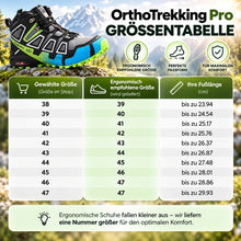 Lade das Bild in den Galerie-Viewer, OrthoTrekking Pro - ergonomische schmerzlindernde Trekking u.-Wanderschuhe 2026