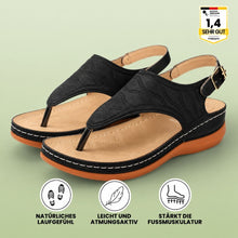 Lade das Bild in den Galerie-Viewer, OrthoKomfort - Damen ergonomische schmerzlindernde Komfort-Sandalen