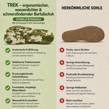 Lade das Bild in den Galerie-Viewer, Trek – ergonomischer, wasserdichter & schmerzlindernder Outdoor-Barfußschuh