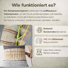 Lade das Bild in den Galerie-Viewer, Rücken-Kompressionsgürtel – das Original | Für mehr Entlastung im Alltag