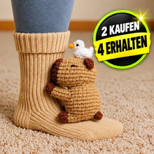 Lade das Bild in den Galerie-Viewer, HUGGY Socken – Nie mehr kalte Füße nur noch HUGGY - Einheitsgröße-Unisex | Handgefertigt