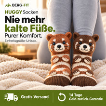 Lade das Bild in den Galerie-Viewer, HUGGY Socken – Nie mehr kalte Füße & purer Komfort - Einheitsgröße-Unisex 2026