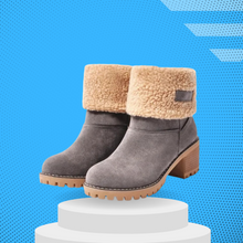 Lade das Bild in den Galerie-Viewer, Diana - Schmerzlindernde Winterstiefel mit dickem Absatz für Damen