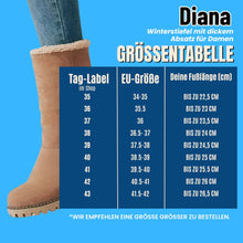 Lade das Bild in den Galerie-Viewer, Diana - Schmerzlindernde Winterstiefel mit dickem Absatz für Damen