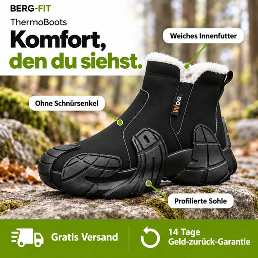 ThermoBoots - warm, rutschfest und bequem auch an langen Wintertagen
