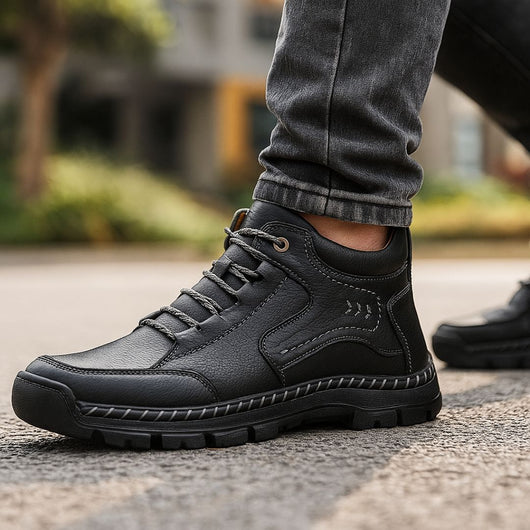 Orthopädische Premium-Lederstiefel | Schmerzlindernder Komfort