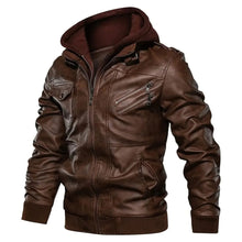 Lade das Bild in den Galerie-Viewer, Connery - Hochwertige Lederjacke Herren
