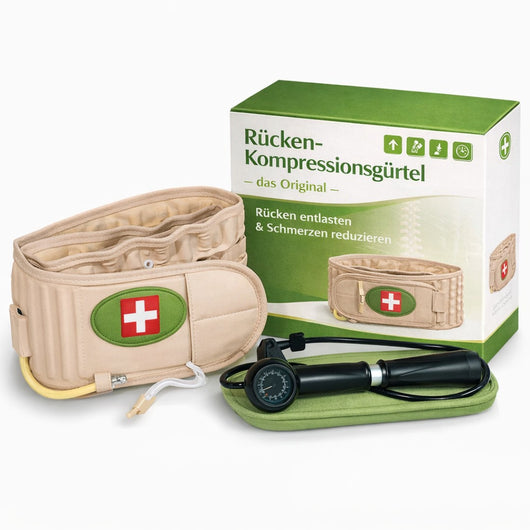 Rücken-Kompressionsgürtel – das Original | Rücken entlasten & Schmerzen reduzieren