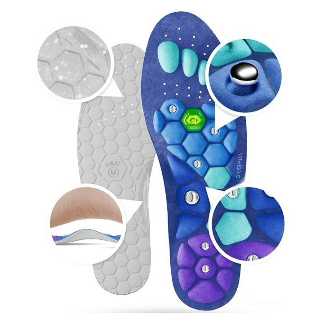VitalSole - Einlegesohlen für mehr Energie & Unterstützung beim Abnehmen