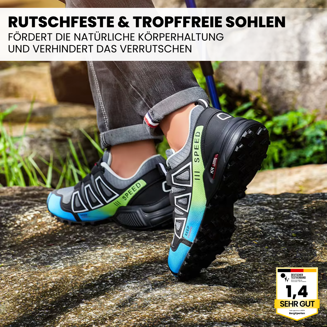 OrthoTrekking Fit – Gesunde Trekking u.-Wanderschuhe für mehr Bewegung & Gewichtsverlust