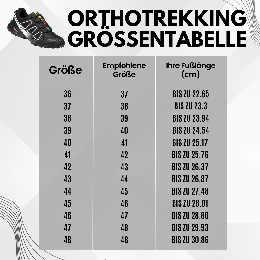 OrthoTrekking Trekking- und Wanderschuh creative