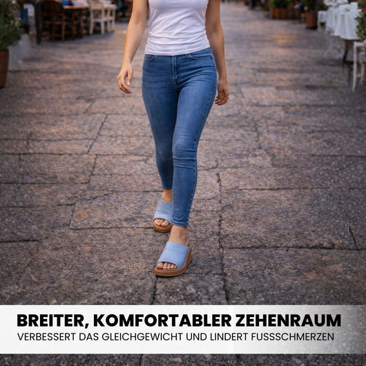 VivaStep - Komfortable Sandalen mit anatomischer Unterstützung | Ergonomisches Design