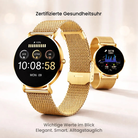 LunaCare Vital- elegante Gesundheitsuhr für das Wohlbefinden von Frauen