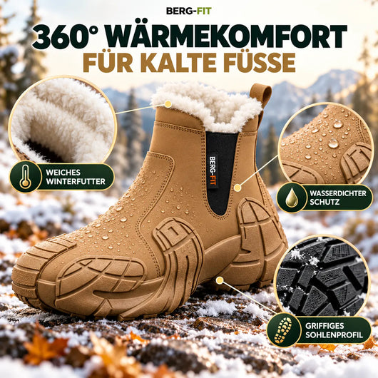 ThermoBoots | wasserdichte, warm gefütterte Winterstiefel | Leicht, rutschfest & Schmerzlindernd