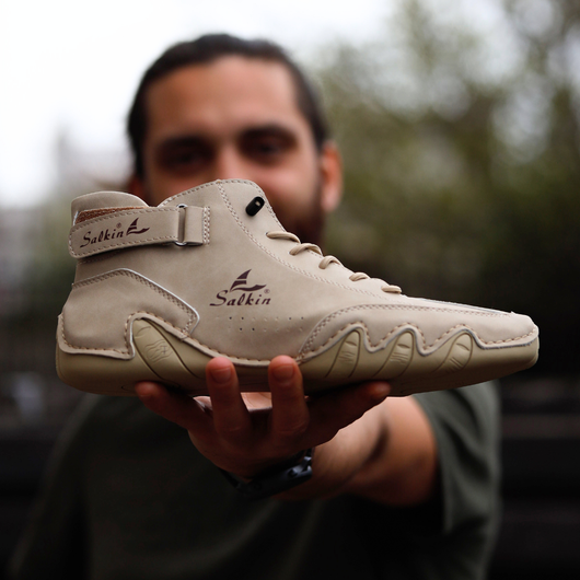 Alpaka - orthopädische, wasserdichte & rutschfeste Leder-Barfußschuhe