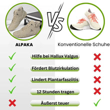 Lade das Bild in den Galerie-Viewer, Alpaka - orthopädische, wasserdichte &amp; rutschfeste Leder-Barfußschuhe
