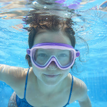 Lade das Bild in den Galerie-Viewer, AquaBlick Kinder-Schwimmbrille | Beschlagfrei · Auslaufsicher · Kein Haareziehen
