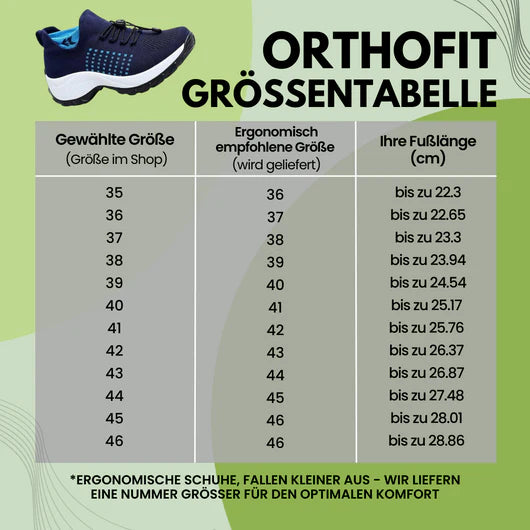 Orthofit - Komfortschuh mit anatomischer Entlastung | Ergonomisches Design