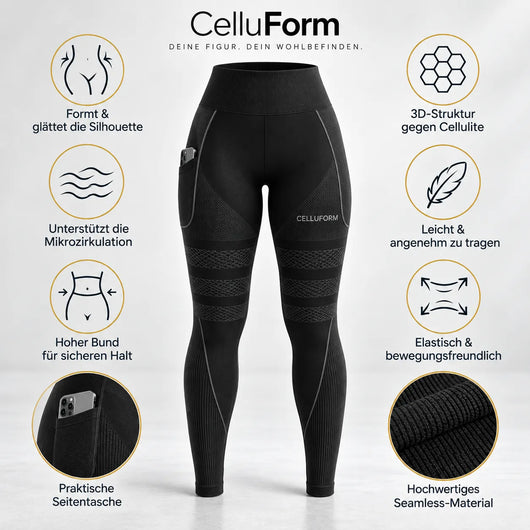 CelluForm 3D Anti-Cellulite-Leggings