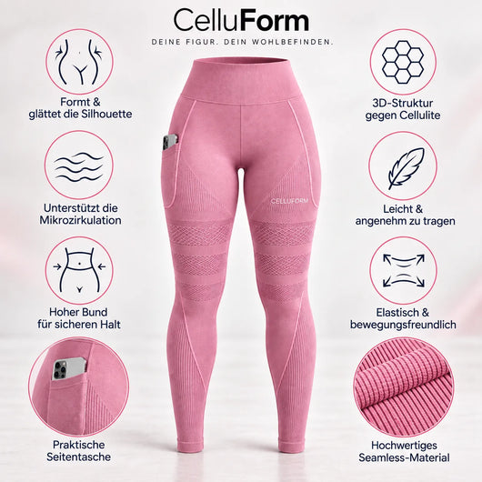 CelluForm 3D Anti-Cellulite-Leggings