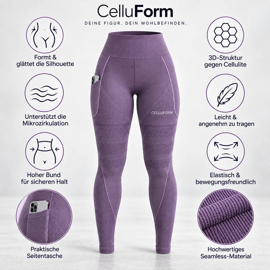 CelluForm 3D Anti-Cellulite-Leggings
