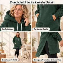 Lade das Bild in den Galerie-Viewer, KuschelLiebe – der extra lange Wohlfühlhoodie
