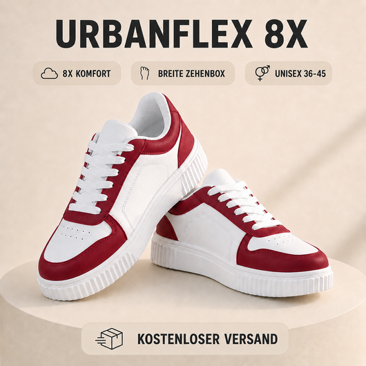 UrbanFlex 8X - Ergonomischer Unisex-Komfort-Sneaker