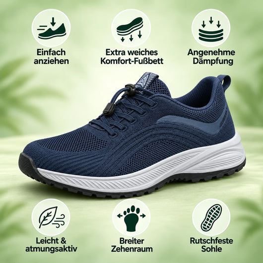 FeelFree Slip-On – Orthopädische Komfort-Sneaker | Reinschlüpfen & schmerzfrei durch den Tag