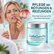 Lade das Bild in den Galerie-Viewer, CollaGum Pro – Kollagen-Zahnfleischpflege für Reparatur, Aufbau &amp; Regeneration