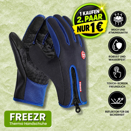 FREEZR Thermo Handschuh - perfekt für jedes Abenteuer | 1-€ Aktion