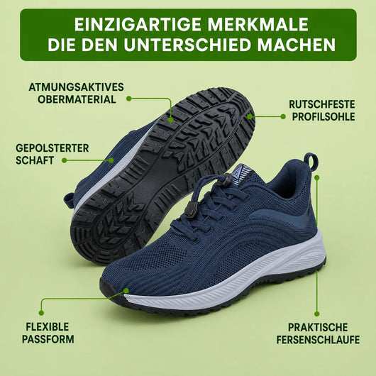 FeelFree Slip-On – Orthopädische Komfort-Sneaker | Reinschlüpfen & schmerzfrei durch den Tag