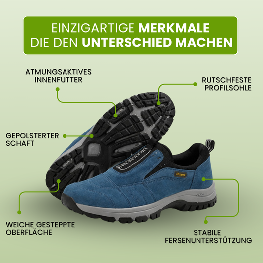 FeelFree Ergo - Orthopädischer, rutschfester & wasserdichter Schmerzlinderungs - Schuh Unisex