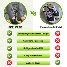 Lade das Bild in den Galerie-Viewer, FeelFree – ergonomische &amp; schmerzlindernde Hallux Valgus Barfußschuhe
