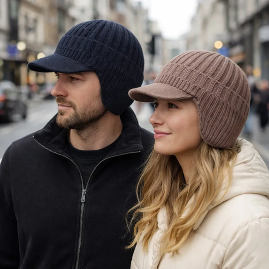 Fjordwarm – Skandinavische Mütze mit warmem Ohrenschutz