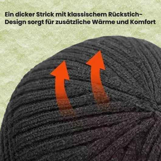 Fjordwarm – Skandinavische Mütze mit warmem Ohrenschutz