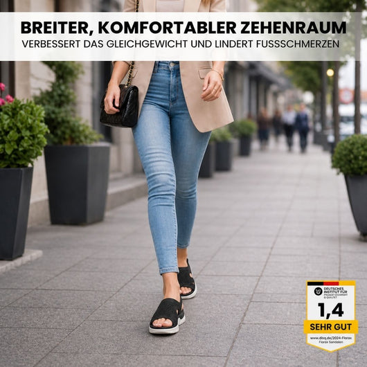 Florax - ergonomische schmerzlindernde Komfort-Sandalen