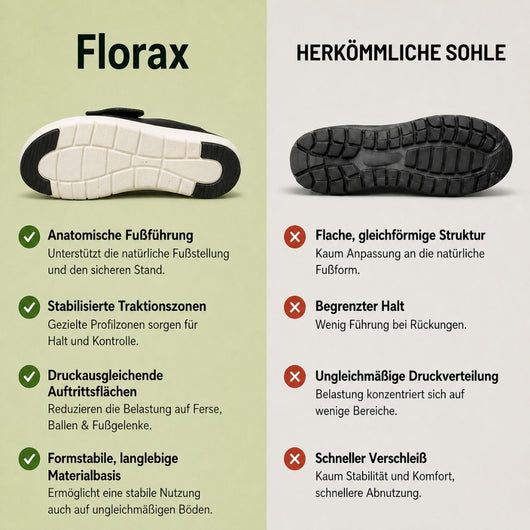 Florax Sandalen – Bequeme Sandalen | Ergonomische Unterstützung