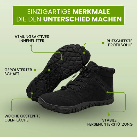 FootCare - Bequemer Barfußschuh mit anatomischer Unterstützung | Ergonomisches Design