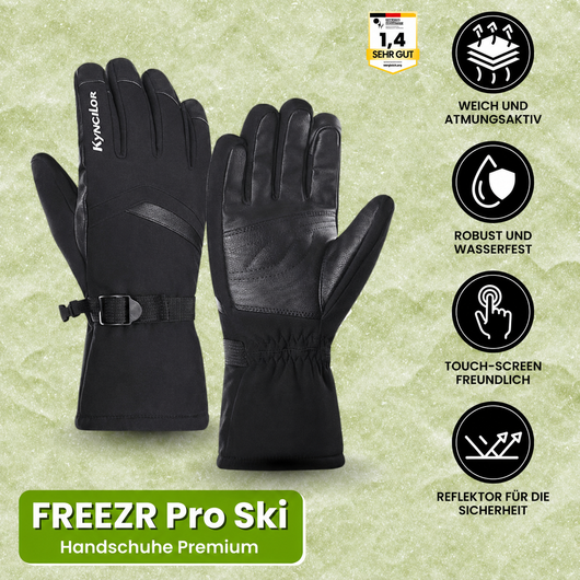 FREEZR Pro Ski-Handschuhe Premium